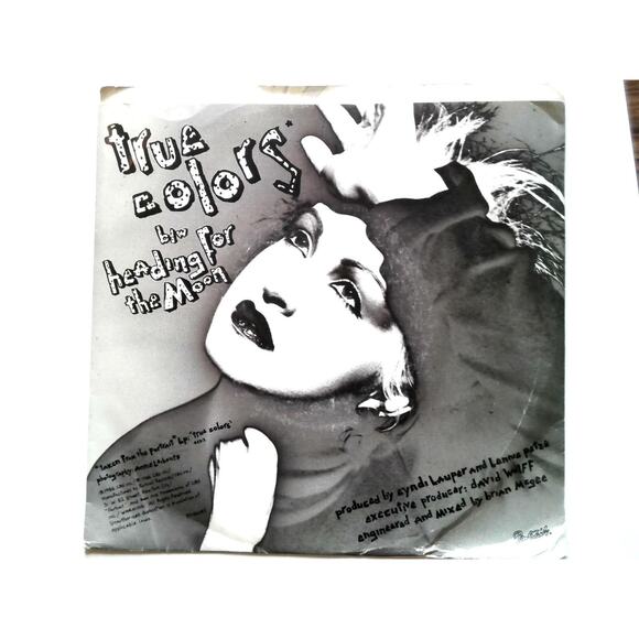 Cyndi Lauper - True Colors 7" Vinyl Record Single Synth-Pop Ballad Gay Anthem - Picture 3 of 6